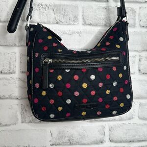 Vera Bradley Vivian Hobo Bag In Havana Dots Purse